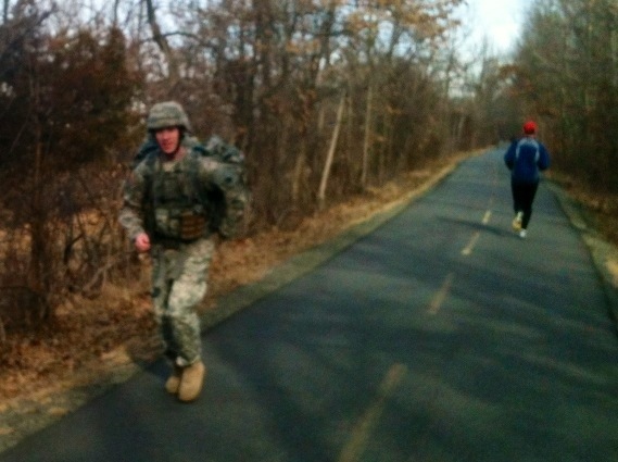 Running With The US Army!
