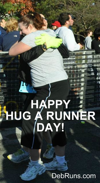 Have You Hugged A Runner Today?