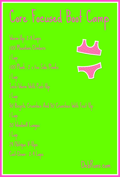 Focusing On The Core At Boot Camp