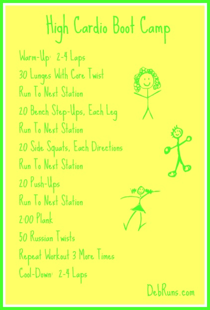 High Cardio Boot Camp