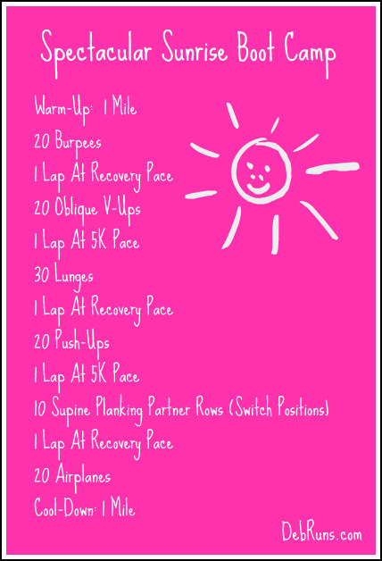 Spectacular Sunrise Boot Camp