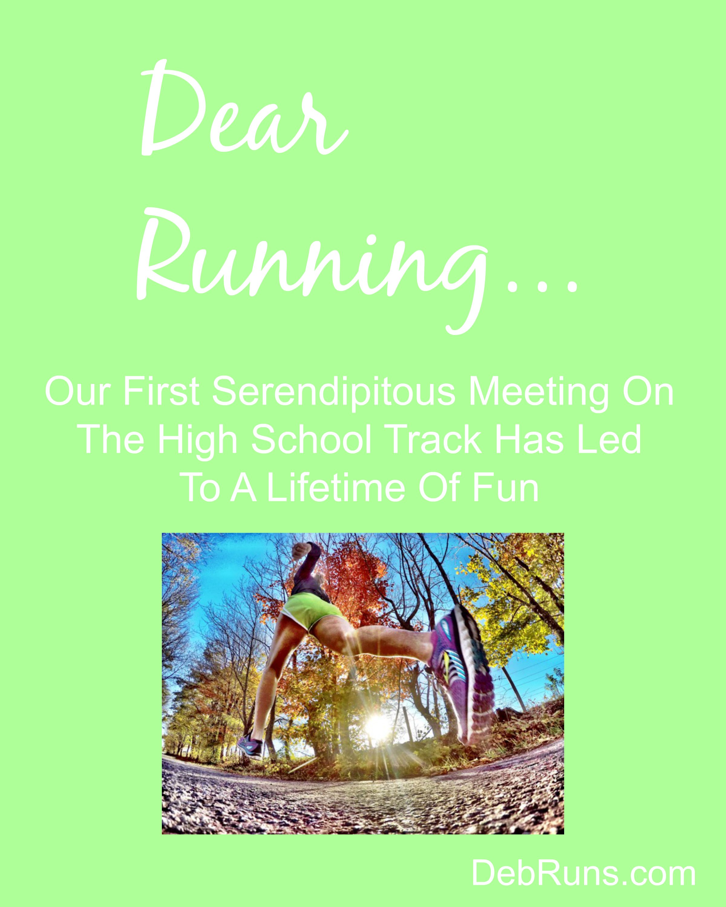 Dear Running – Our First Serendipitous Meeting