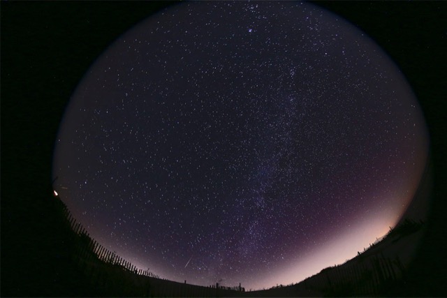Watching A Meteor Shower While On A Run