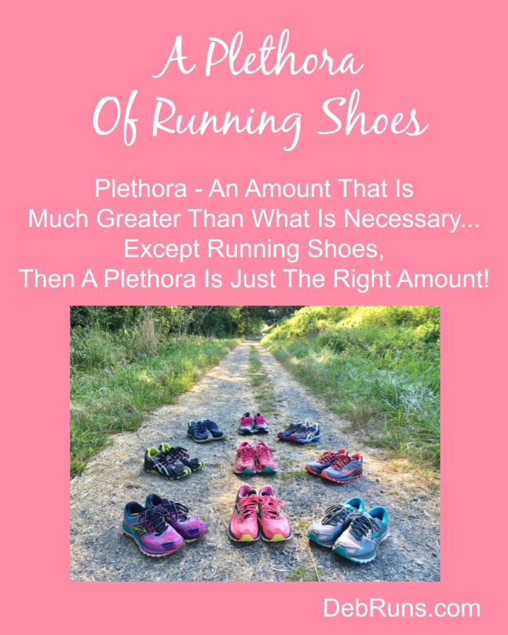 A Plethora Of Running Shoes, Shorts, Tanks…