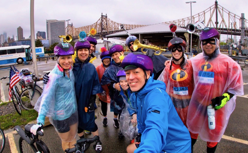 Starting the Week with a Rainy Bike Tour and Ending it Reunited with my Running Girls